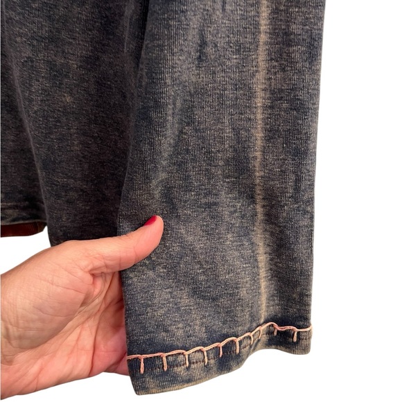 Vintage KPC Womens Size Medium Nepali Patchwork Embroidered Artsy Boho Hoodie - Picture 6 of 11